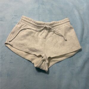 TNA light gray women's shorts